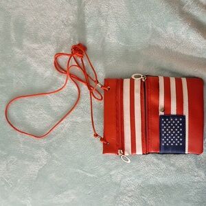 USA crossbody purse